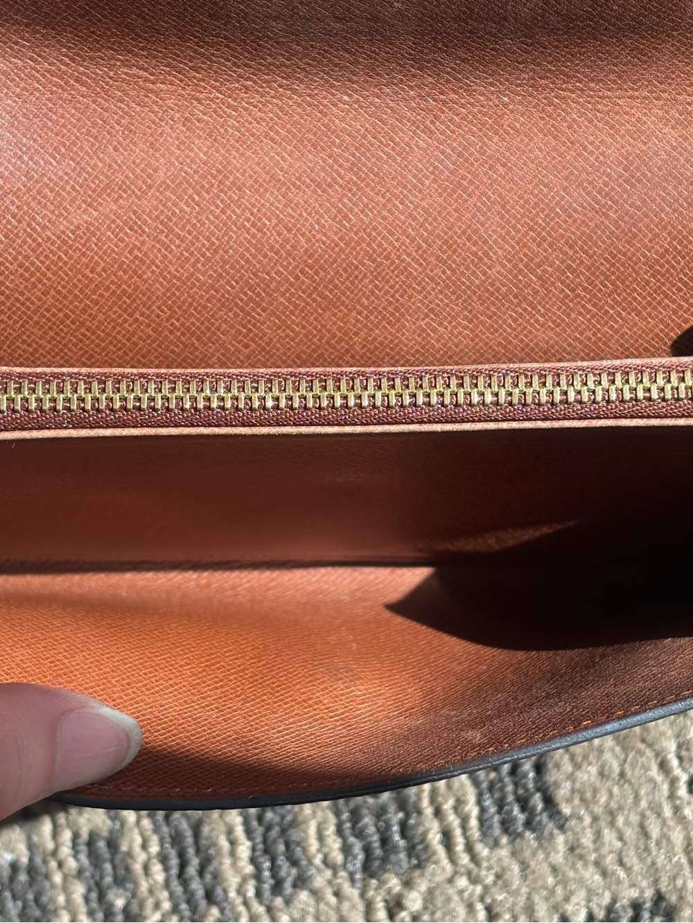 Auth Louis Vuitton monogram Sarah wallet Vintage - Picture 5 of 12